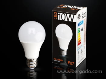 Bombilla LED E27 10W Luz Cálida