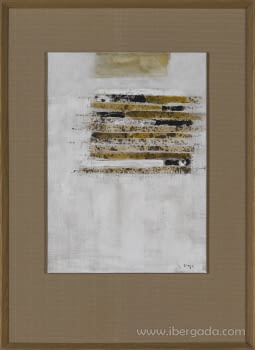 Cuadro Carta Blanca II Roble (110x80)