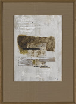 Cuadro Carta Blanca I Roble (110x80)