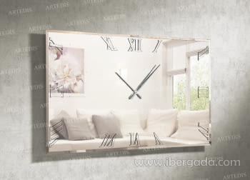 Reloj de Pared Murano Rectangular (150x90)