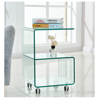 Mesa Auxiliar Abigail Cristal (40x40x60)