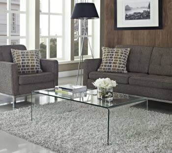 Mesa de Centro Cheval Cristal (100x48)