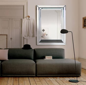 Espejo Aker Cristal (90x70)