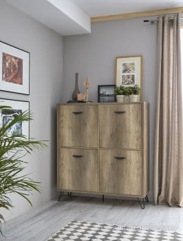 Mueble Aparador Cubo Kansas (120x40x134)