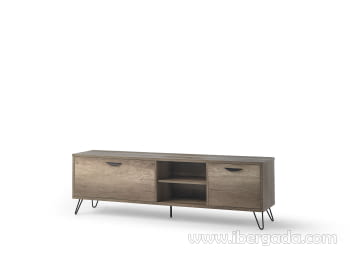Mueble de TV Kansas Madera/Hierro (180x40)-1