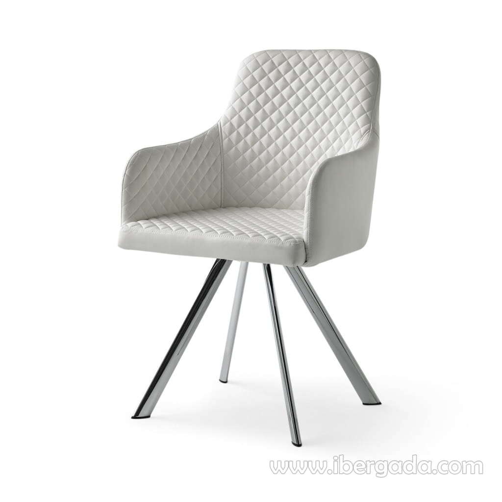Silla de Comedor DC-112 Blanca-1