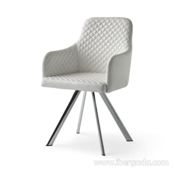 Silla de Comedor DC-112 Blanca