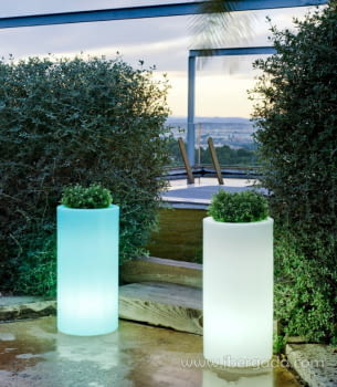 Macetero Palma 70 Light (35x35x70)