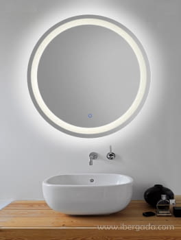 Espejo Jupiter LED Redondo (70x70)-2