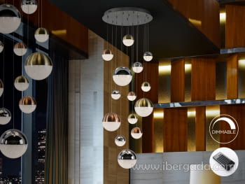 Lampara Sphere 14L Color Dimable con Bluetooth-1