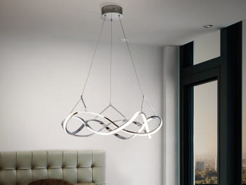 Lampara Molly Cromo (55x55)