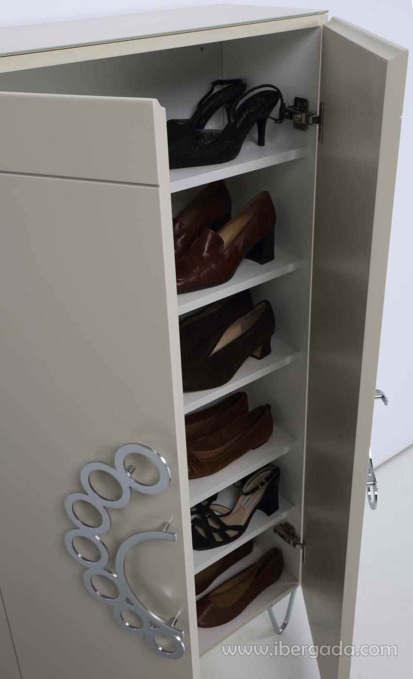 Zapatero Alto Redondela Plata (73x27x136)-2