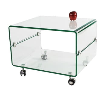Mesa Auxiliar Melbourne Cristal (60x40x44)