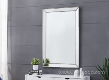 Espejo Cuerda plata (120x80)