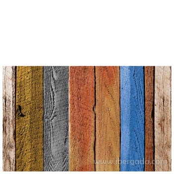 Alfombra Vinílica Tablas de madera