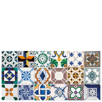 Alfombra Vinílica Ceramic Patchwork