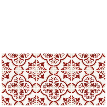Alfombra Vinílica Estoril Roja