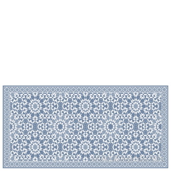 Alfombra Vinílica Casablanca Azul