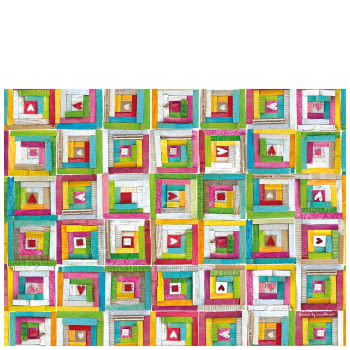 Alfombra Vinílica Infantil Color Patchwork