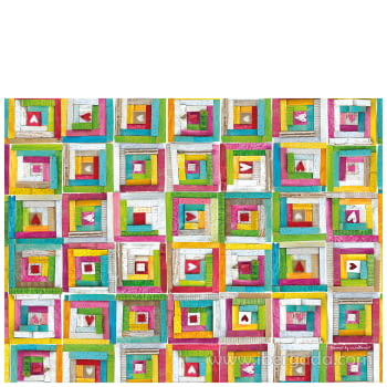 Alfombra Vinílica Infantil Color Patchwork