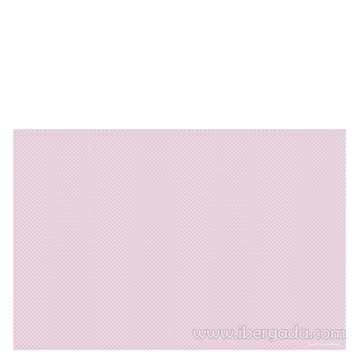 Alfombra Vinílica Infantil Puntos Rosa-1