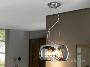 Colgante Argos Mediano Dimable con Mando (40x40)