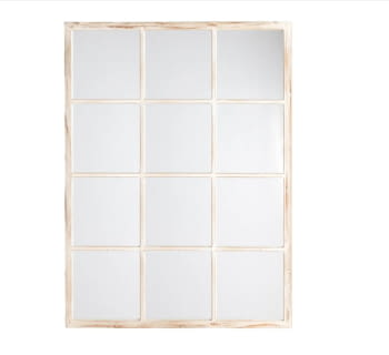 Espejo Ventana Blanco Rozado (120x90)