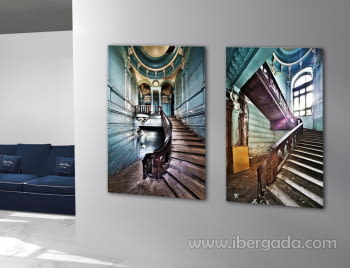 Fotografía Díptico Escaleras (90x120)
