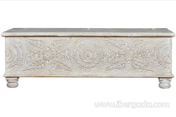 Baúl Madera Envejecida (150x50x60)-1