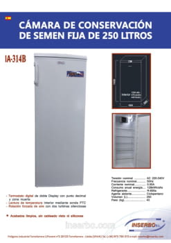IA-314B nevera de 250L.pdf IA-314B nevera de 250L.pdf