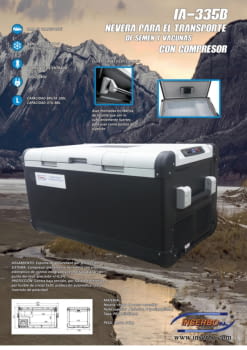 IA-335B Nevera de transporte de semen y vacunas 110L con compresor 12-220V.pdf IA-335B Nevera de transporte de semen y vacunas 110L con compresor 12-220V.pdf