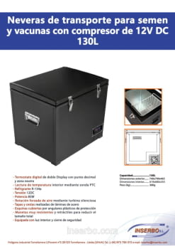 Nevera 12V DC de130L con compresor.pdf