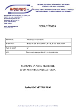 F.T. Bebederos Inox.  IB-325  IB-330  IB-345  etc .pdf