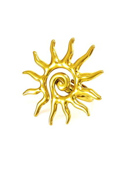 Anillo Sol Espiral XL