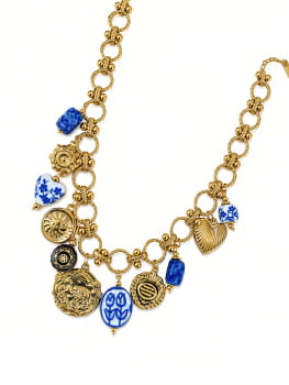 Collar Blue Charm
