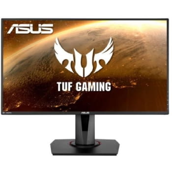 Monitor gaming - ASUS TUF Gaming VG279QR, 27" FHD, IPS, 1 ms, 165 Hz, 72% NTSC, Nvidia® G-Sync®, Negro - 1