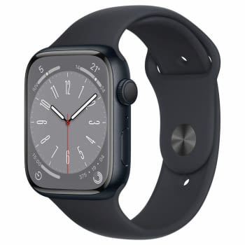 Apple Watch Series 8/ GPS/ Cellular/ 45mm/ Caja de Aluminio Medianoche/ Correa Deportiva Medianoche - 1