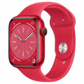 Apple Watch Series 8/ GPS/ 45mm/ Caja de Aluminio Rojo/ Correa Deportiva Rojo - 1
