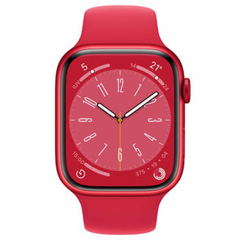 Apple Watch Series 8/ GPS/ 45mm/ Caja de Aluminio Rojo/ Correa Deportiva Rojo - 2