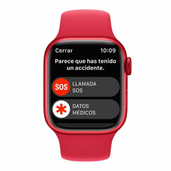 Apple Watch Series 8/ GPS/ 41mm/ Caja de Aluminio Rojo/ Correa Deportiva Rojo - 2