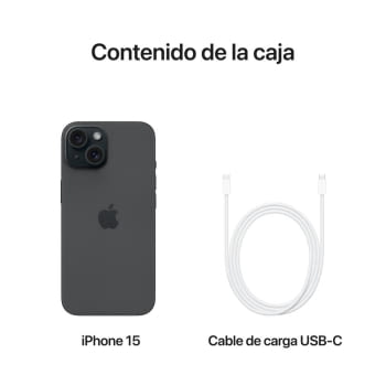 Apple iPhone 15 256Gb/ 6.1"/ 5G/ Negro - 2