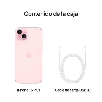 Apple iPhone 15 Plus 128Gb/ 6.7"/ 5G/ Rosa - 2