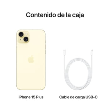 Apple iPhone 15 Plus 128Gb/ 6.7"/ 5G/ Amarillo - 2