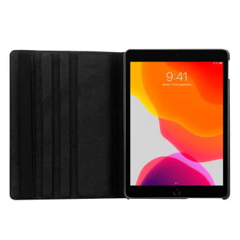 Funda COOL para iPad (2019 / 2020 / 2021) 10,2 pulg Giratoria Polipiel Negro - 4