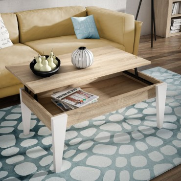 MESA DE CENTRO ELEVABLE