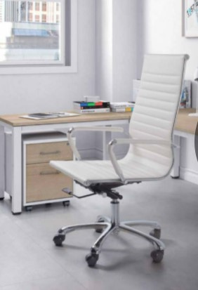 SILLA BOSS  POLI PIEL
