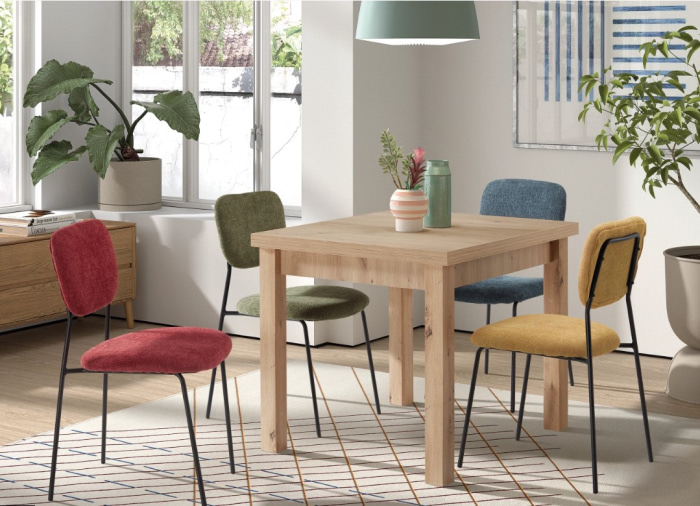 Mesa comedor modelo R10 tipo libro