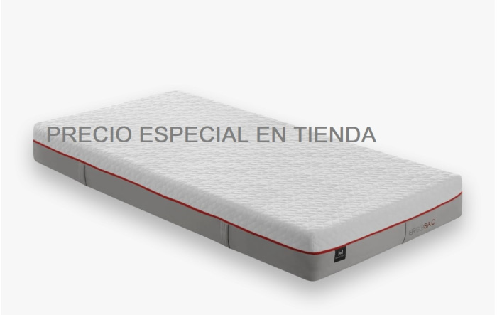 COLCHON VISCO GRAFENO + MUELLES ENSACADOS MODELO ERGO SAC