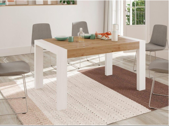 MESA RECTANGULAR EXTENSIBLE MODELO PORTERÍA