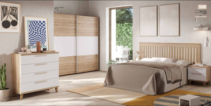 DORMITORIO KRONOS CON DIFERENTES ACABADOS